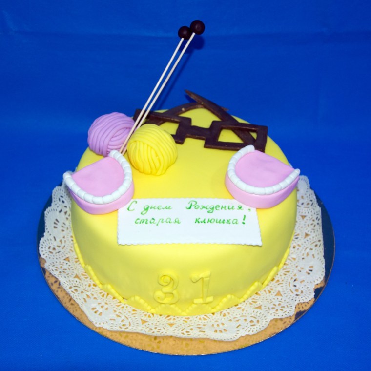 Торт с днем рождения Старая клюшка