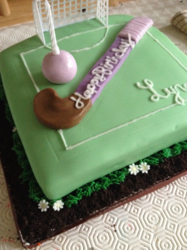 Торт с клюшкой