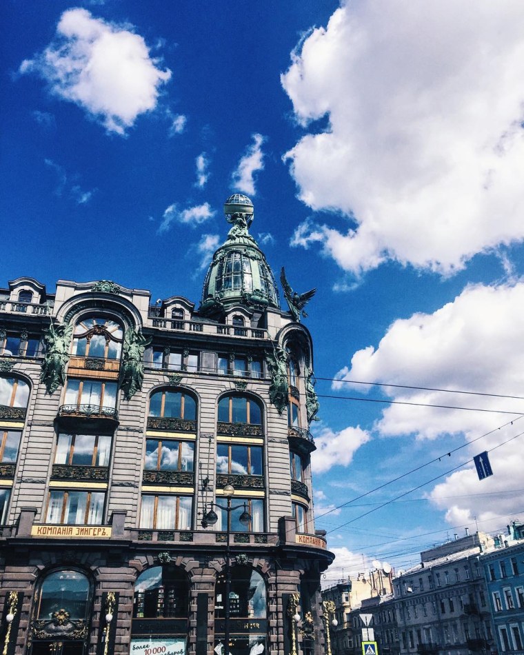 Невский проспект дом Зингера