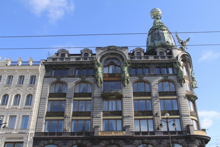 Дом компании «Зингер» на Невском пр. Архитектор п.Сюзор