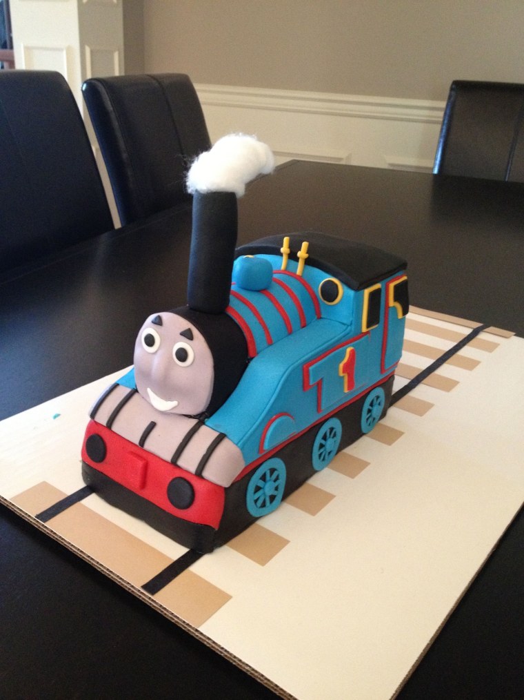 Торт с Томас паровозиком Томасом