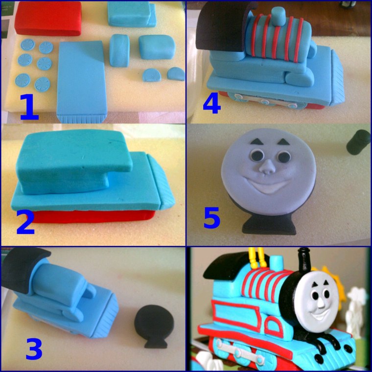 Слепить паровоз Томас