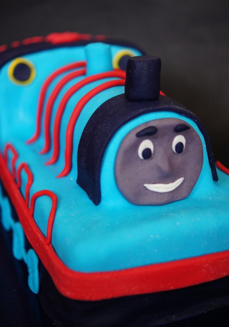 Торт паровоз Томас
