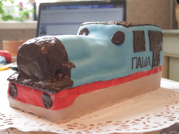 Торт поезд Гордон Томас