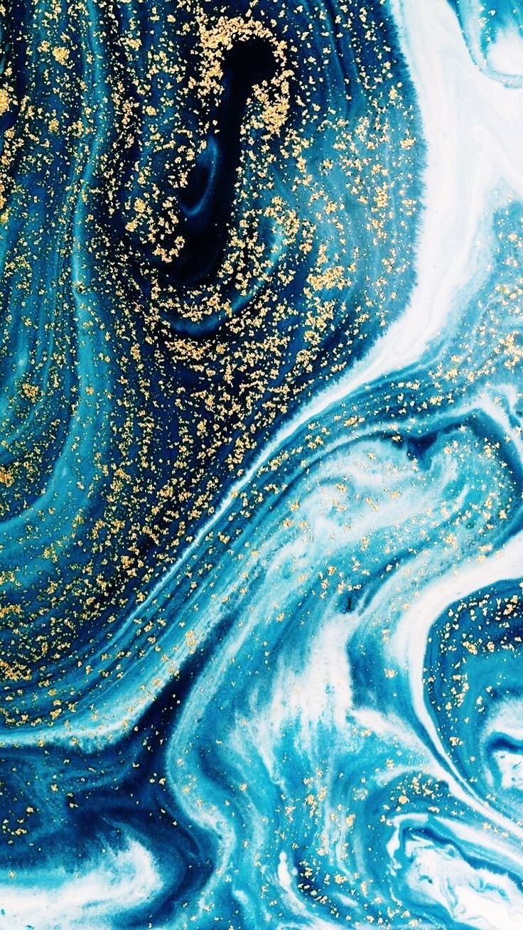 Голубые разводы