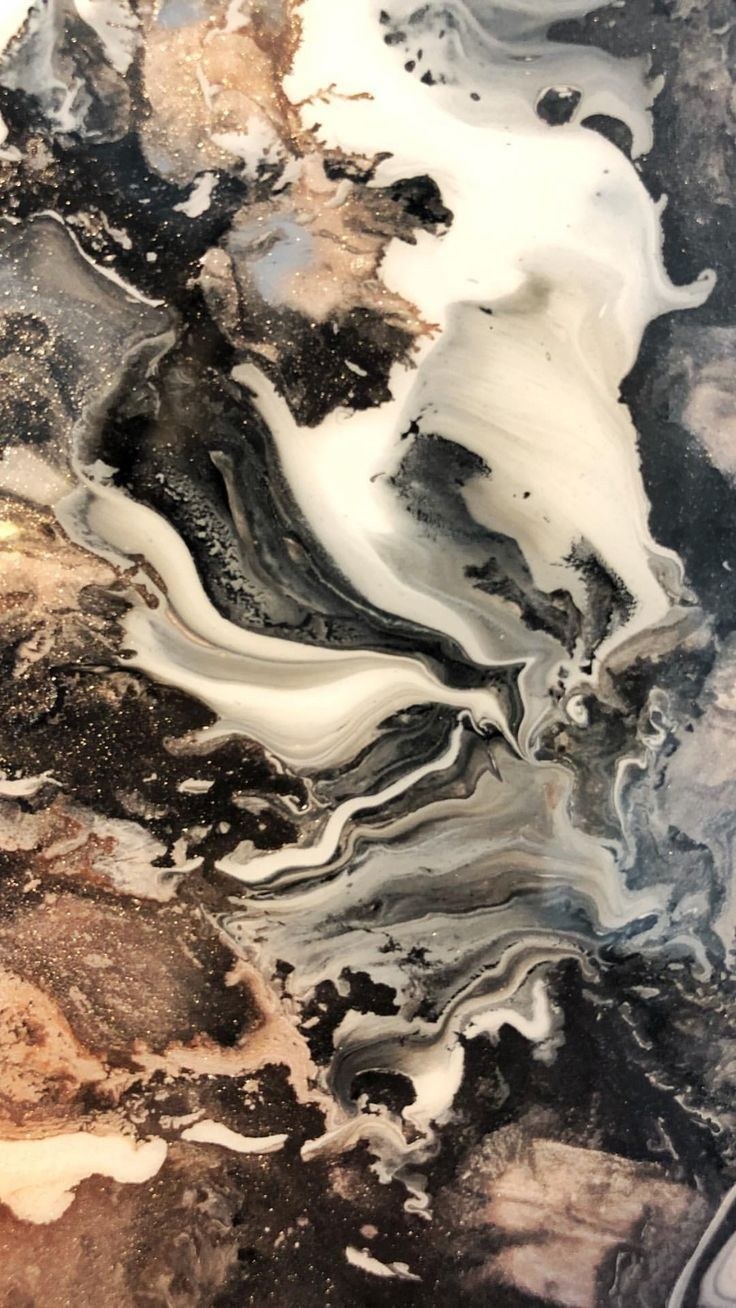 Голубой мрамор с золотом