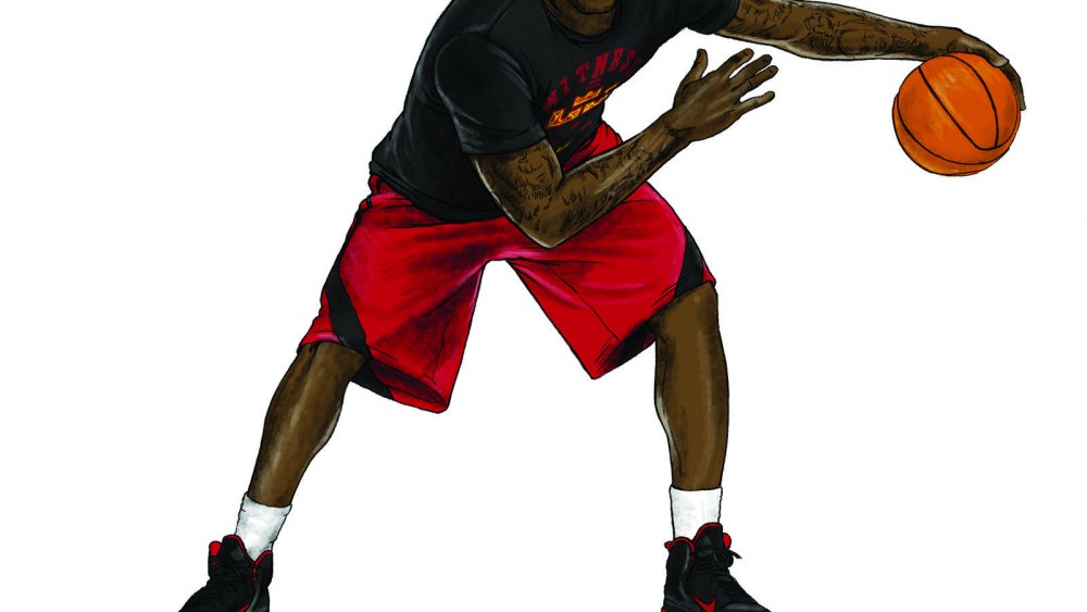 Рисунок Леброна Джеймса