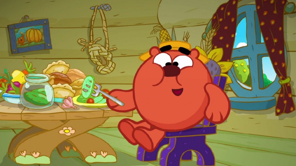 Смешарики Лосяш закаливание