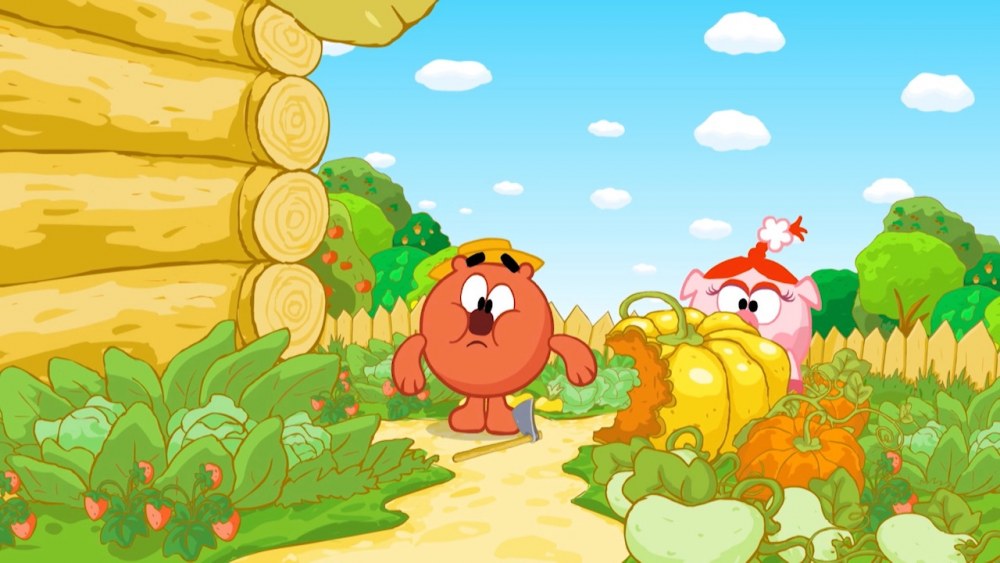 Копатыч Лосяш и Крош