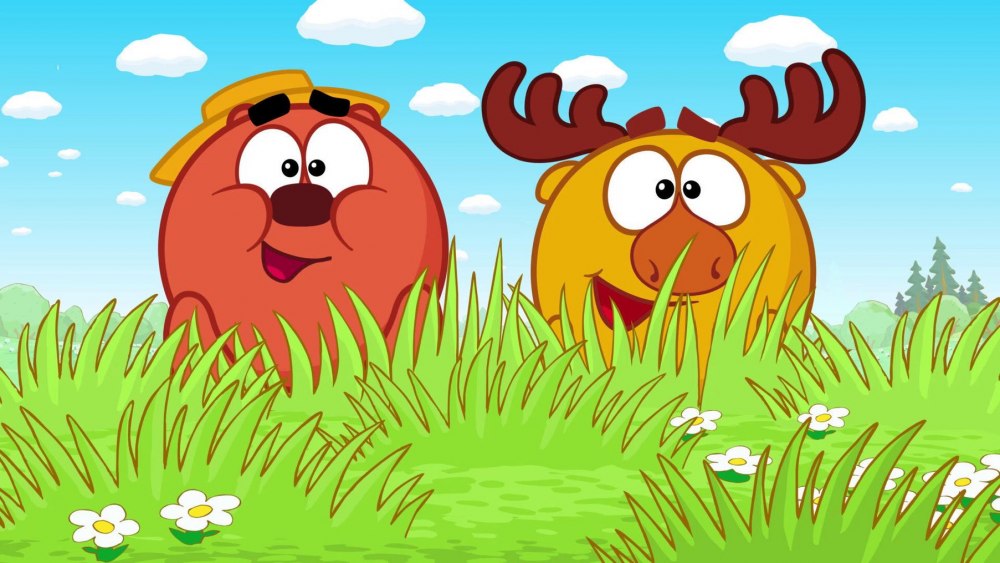 Смешарики огород Копатыча