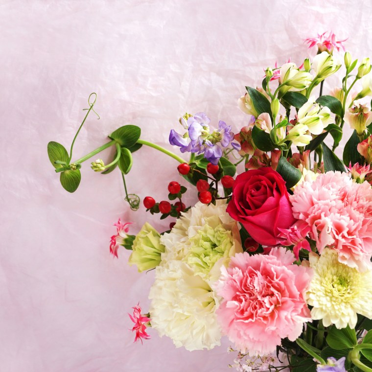 Розы и гвоздики