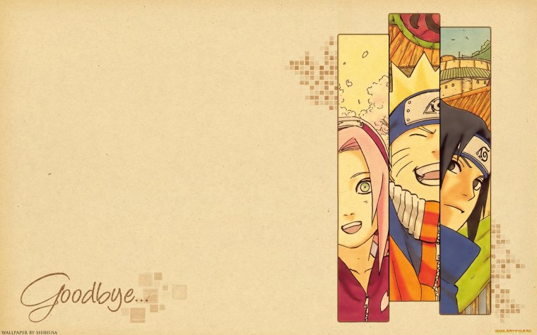 Наруто команда 7 коллаж