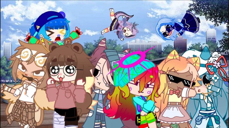 Скины для ОС мальчика в гача лайф