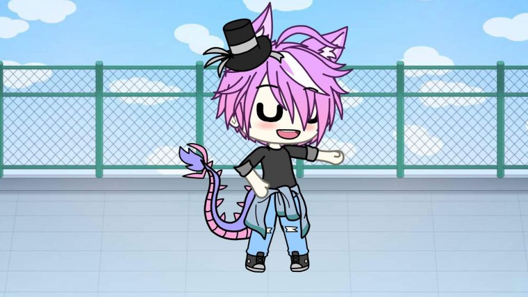 ОС гача лайф мальчик профи