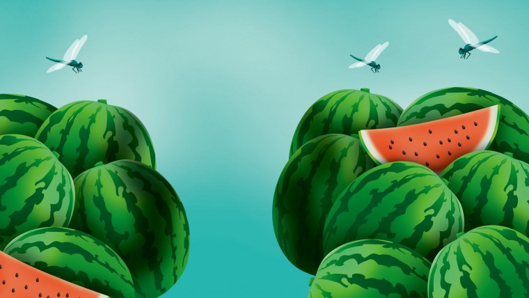 Арбуз фон