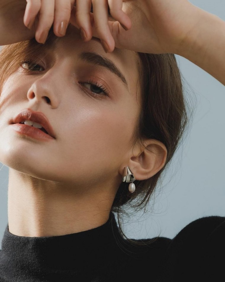 Лицо девушки Эстетика