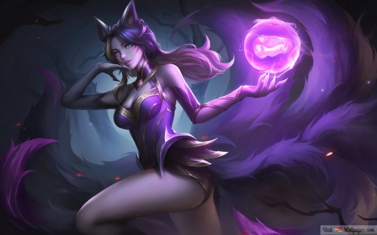 Девушка лиса League of Legends