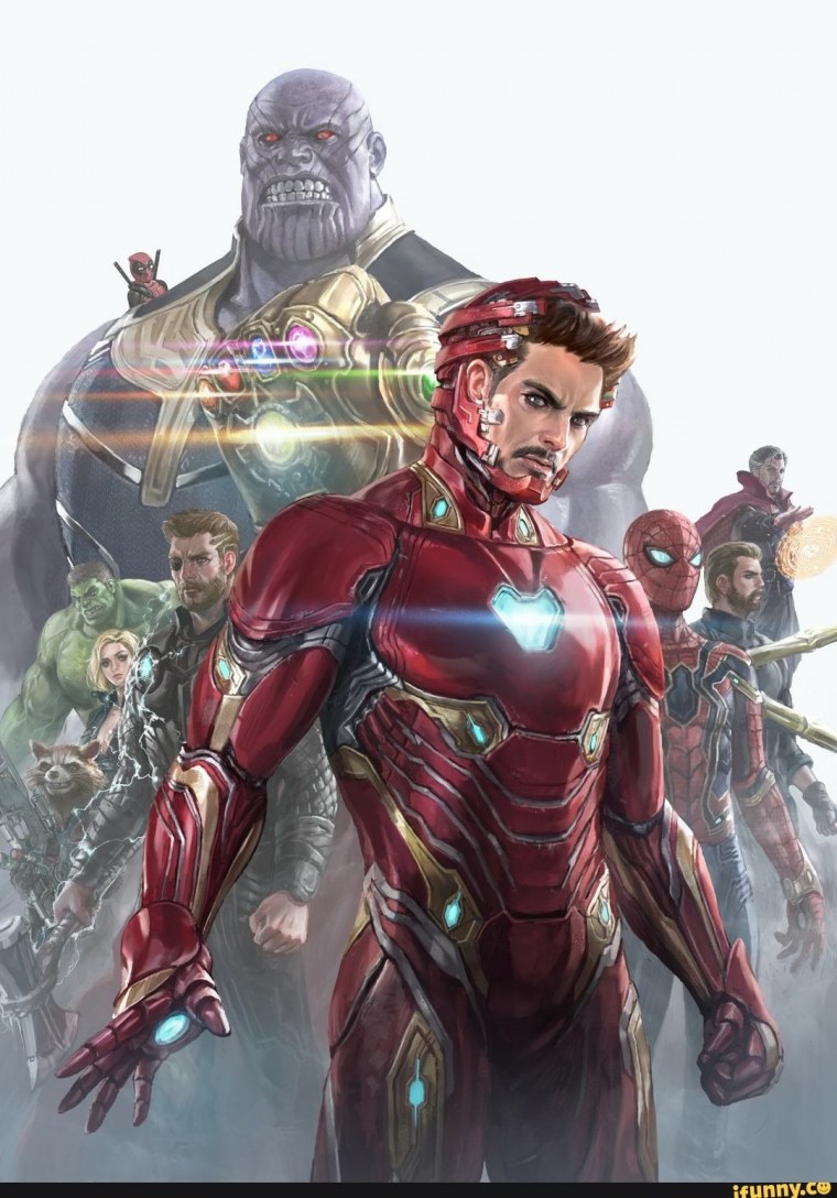 Капитан Марвел и Железный человек