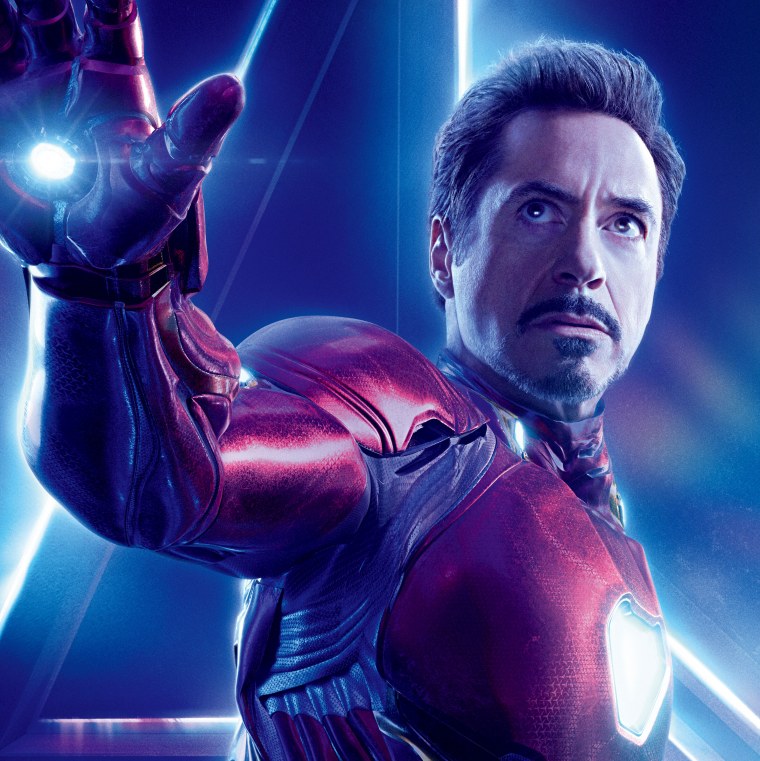 Тони Старк Мстители война бесконечности