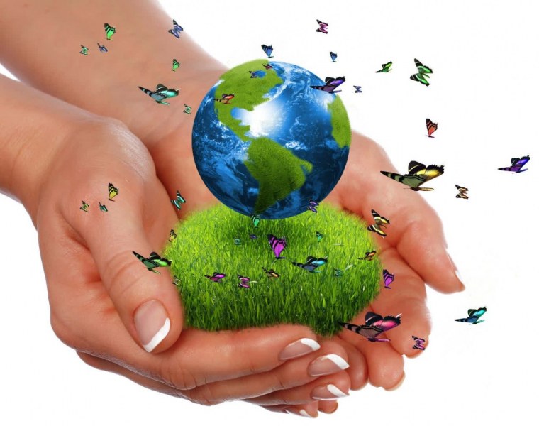 Желто зеленая Планета