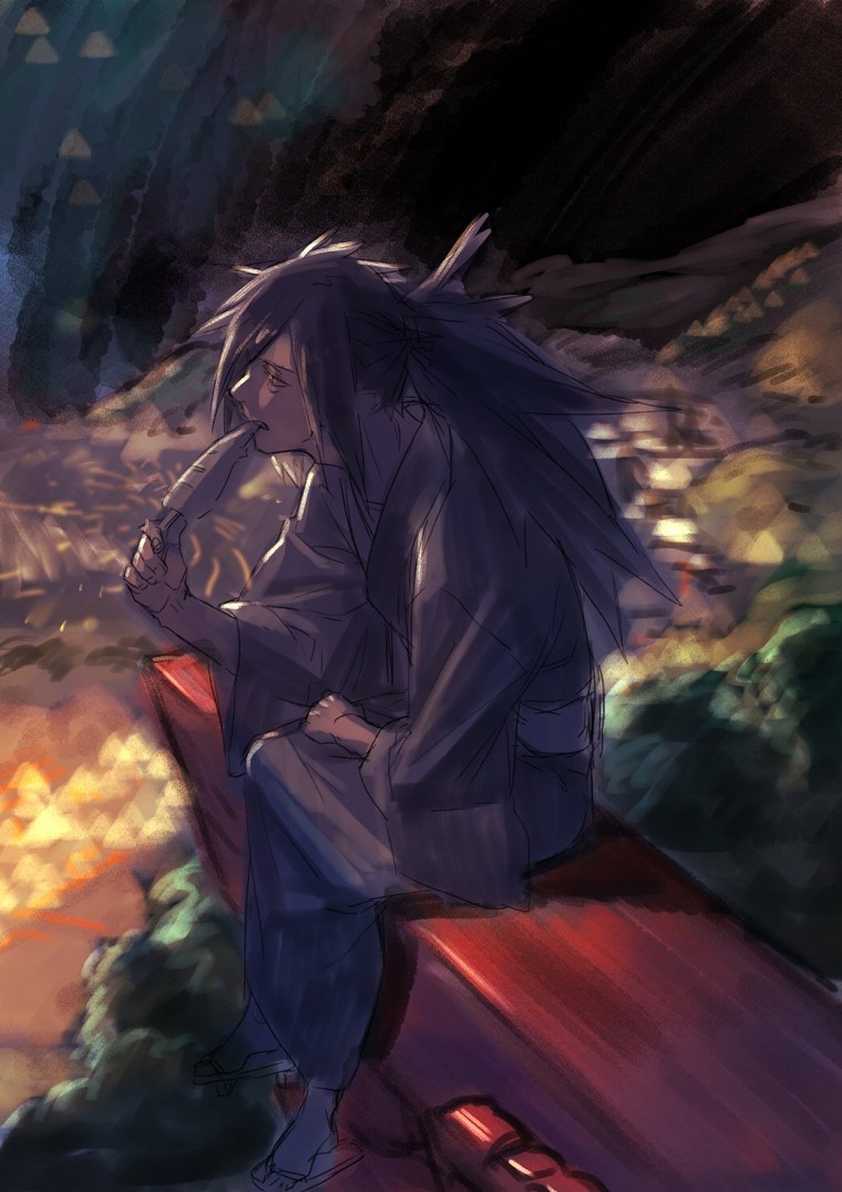 Наруто Мадара Учиха арт