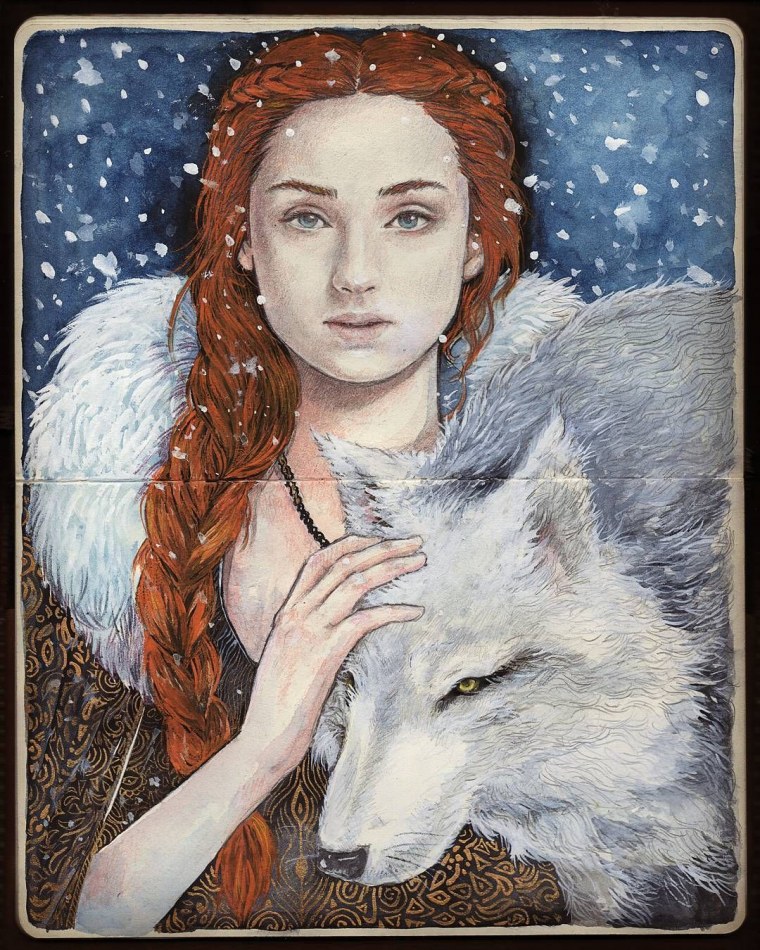 Санса Старк арт