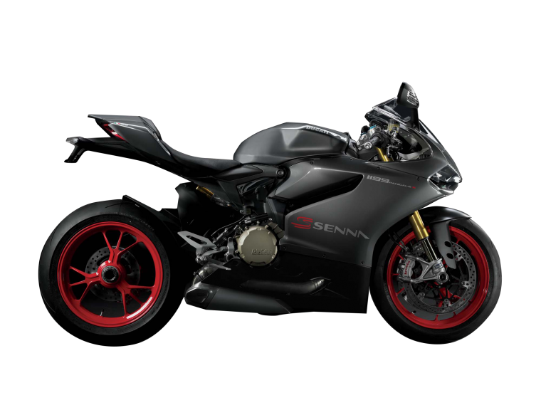 Мотоцикл Дукати сбоку