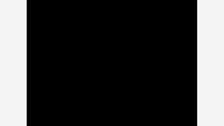 Черный однотонный