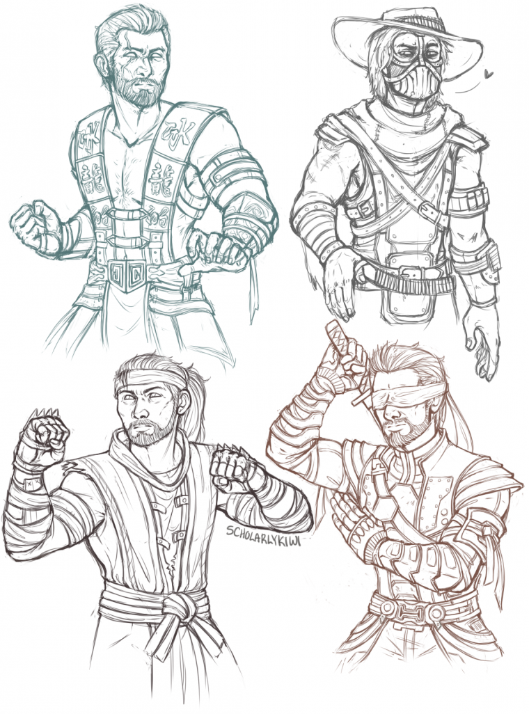 Скорпион саб Зиро Ермак Кенши