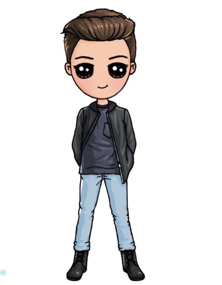 Милые мальчики для срисовки