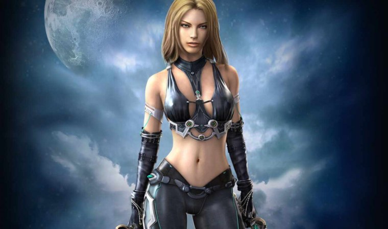 Девушка из Cyberpunk 2077