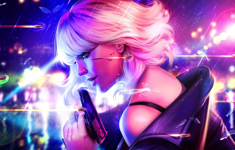 Шарлиз Терон Atomic blonde