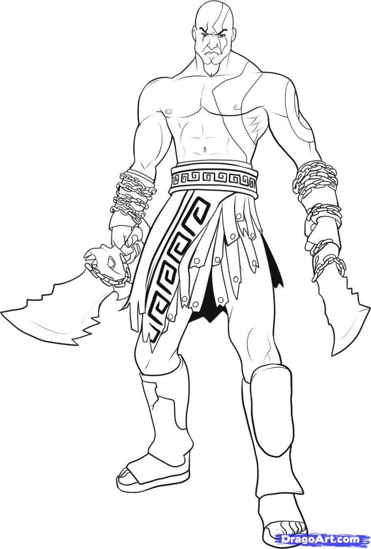 Тату Kratos God of War