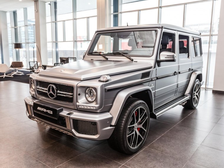 Mercedes g63 AMG серый