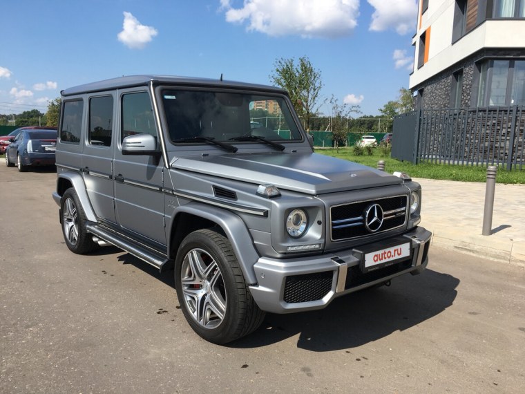 Mercedes g63 AMG серый