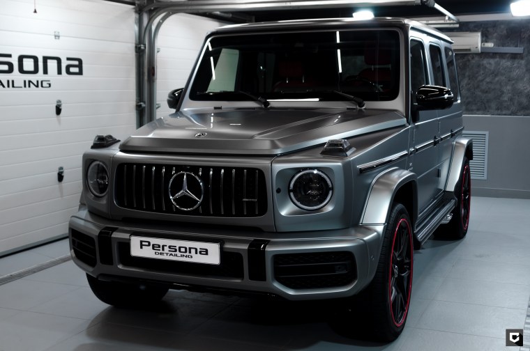 Мерседес g63 серый матовый