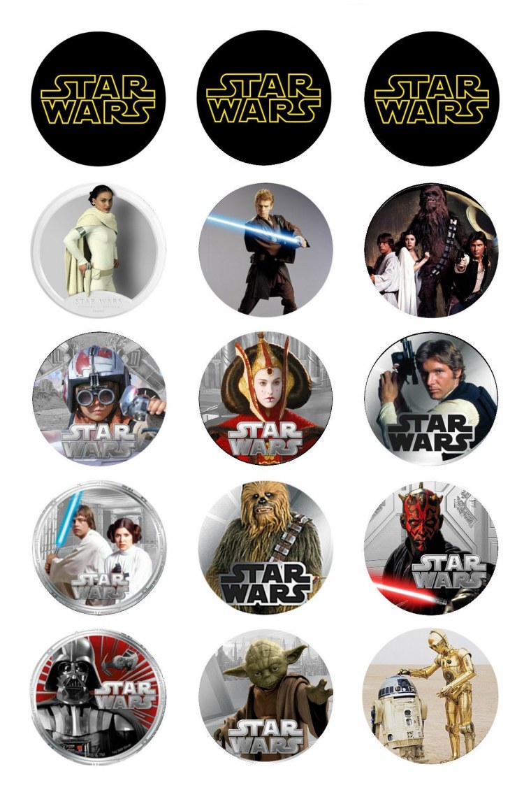 Звёздные войны для капкейков