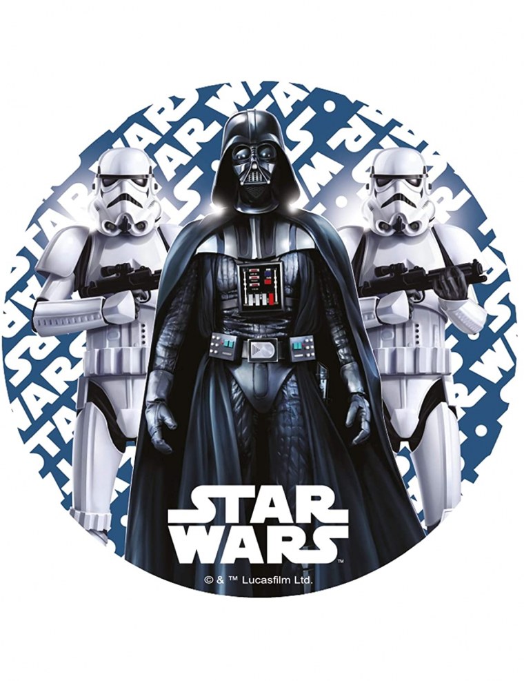 Торт с героями Звездных войн