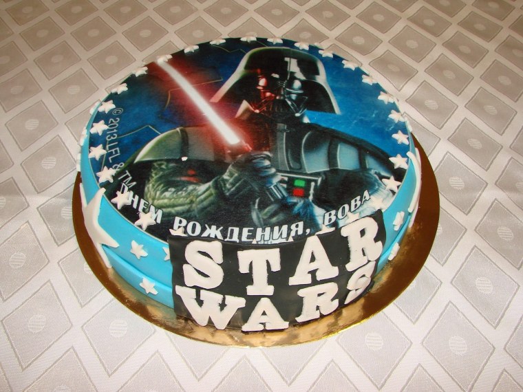 Торты Звездные войны для мальчиков