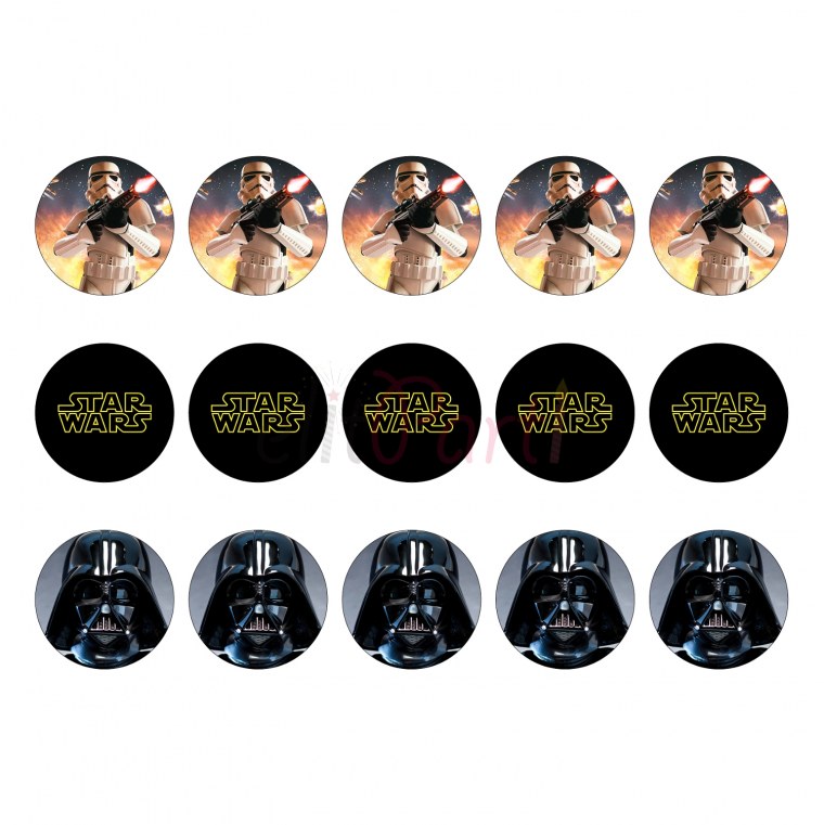 Звёздные войны для капкейков