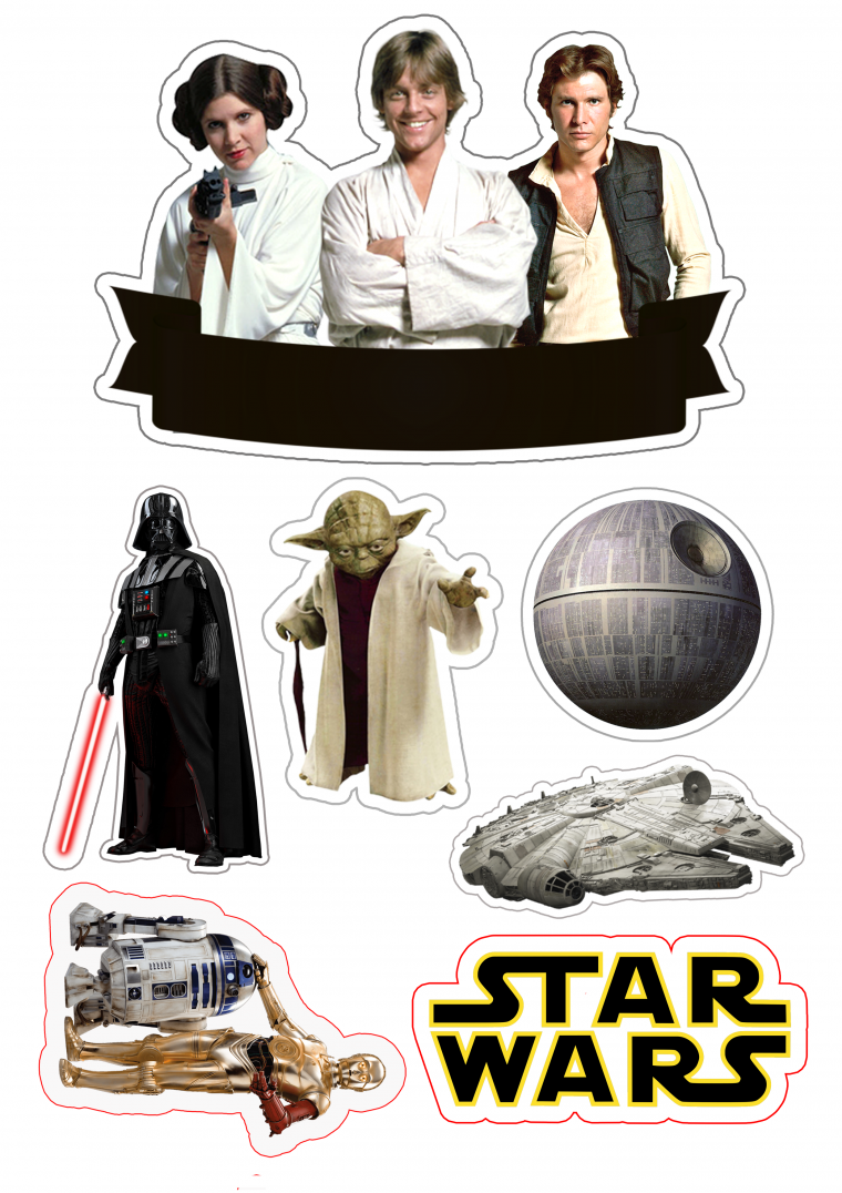 Сахарная печать Звездные войны