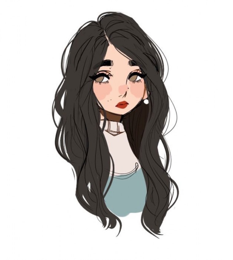 Стили рисования девушек
