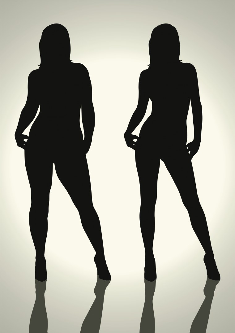 Женский силуэт