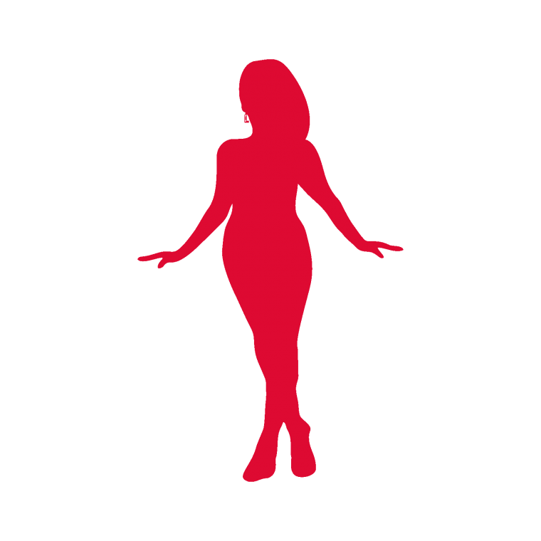 Девушка с сантиметром на талии