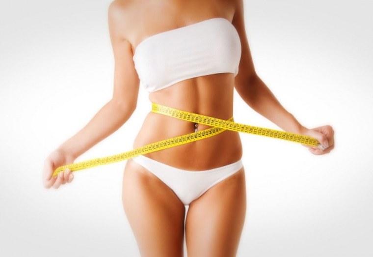 Силуэт фигуры девушки