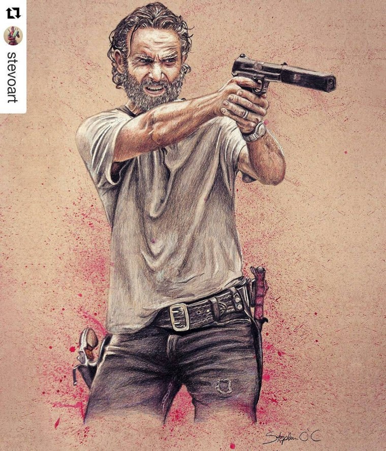 Эндрю Линкольн Рик Граймс