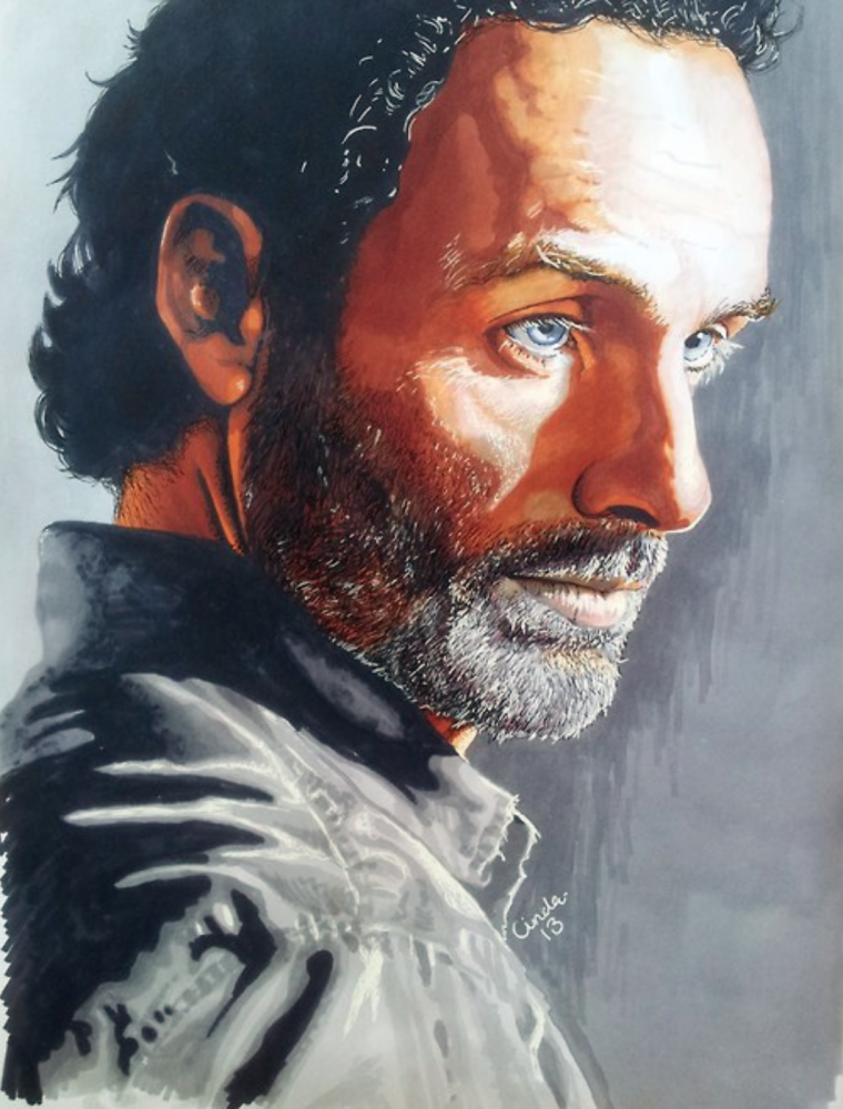 Шериф Рик Граймс Ходячие мертвецы комикс