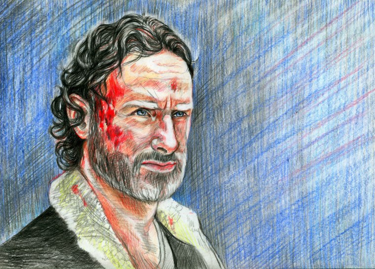 Минималистичный Рик Граймс