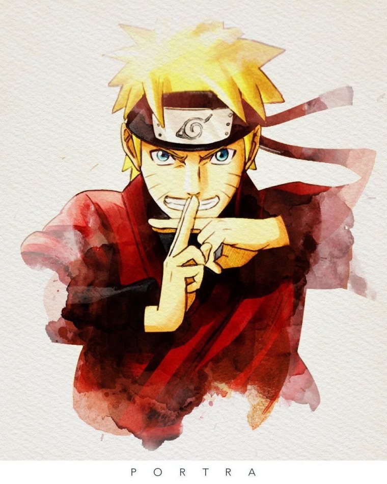 Наруто Узумаки арт