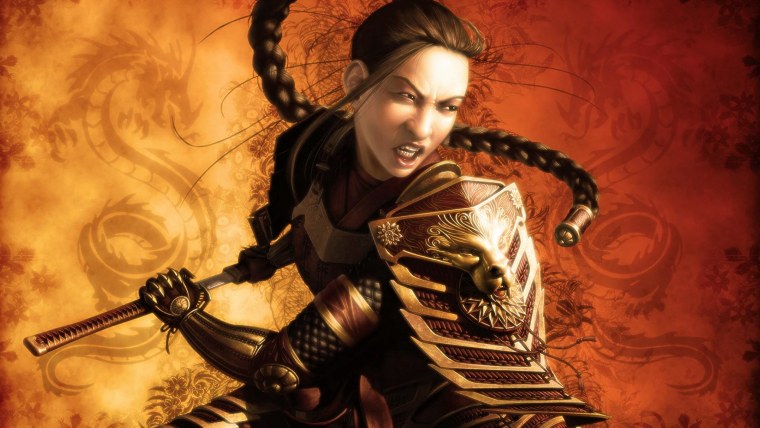 Восточная женщина воин